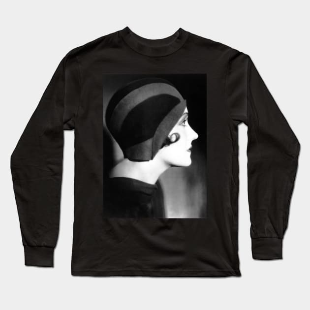 Gloria Thee Swanson Long Sleeve T-Shirt by SILENT SIRENS